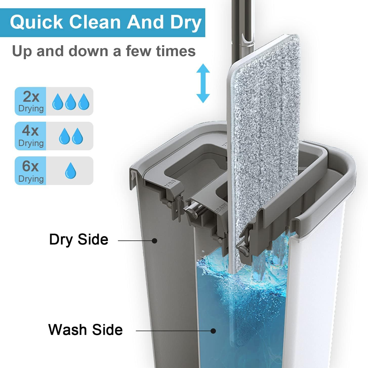 Miniatura 2 de Nuevo Juego De Fregona Y Cubeta